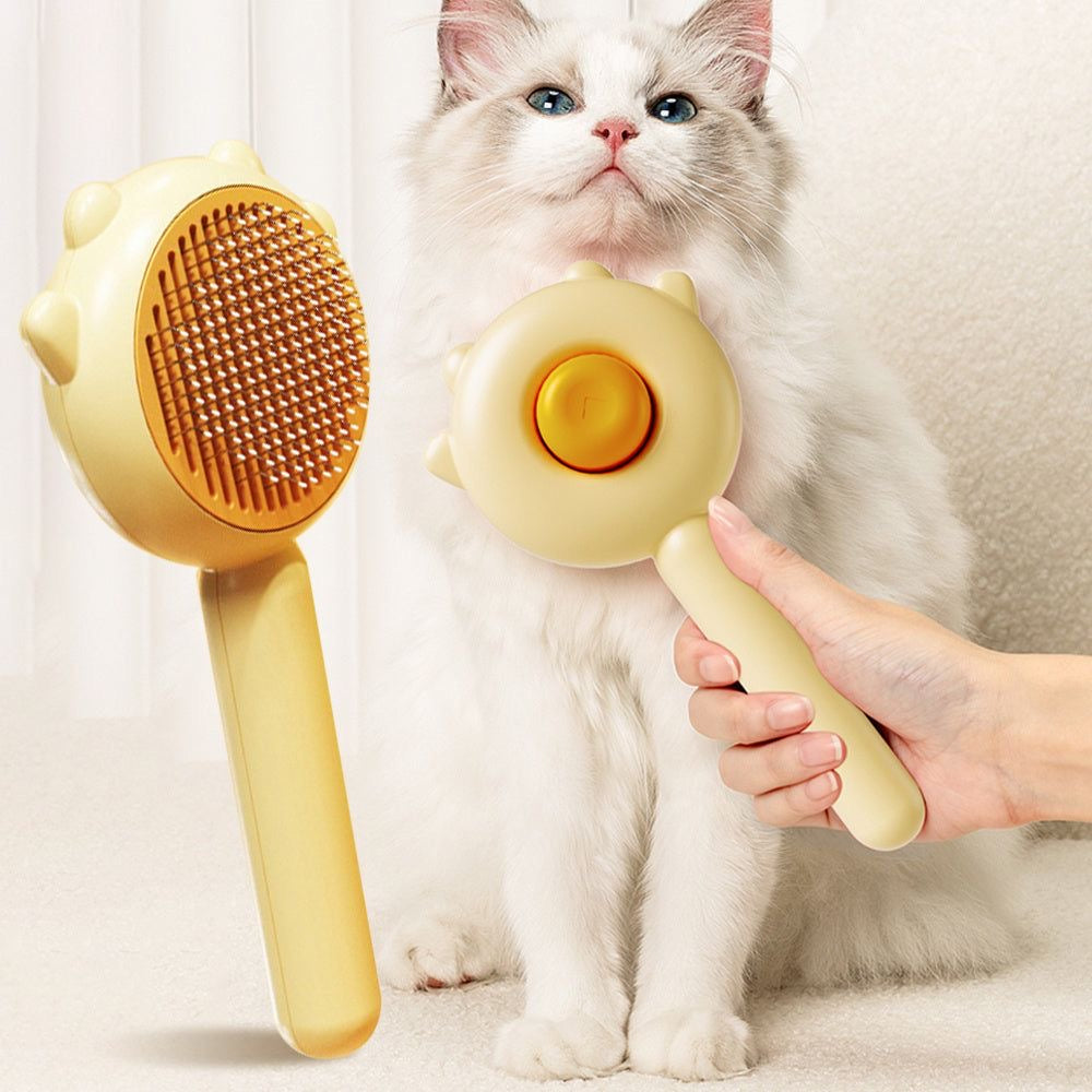 Self-Cleaning Pet Brush | Cats & Dogs