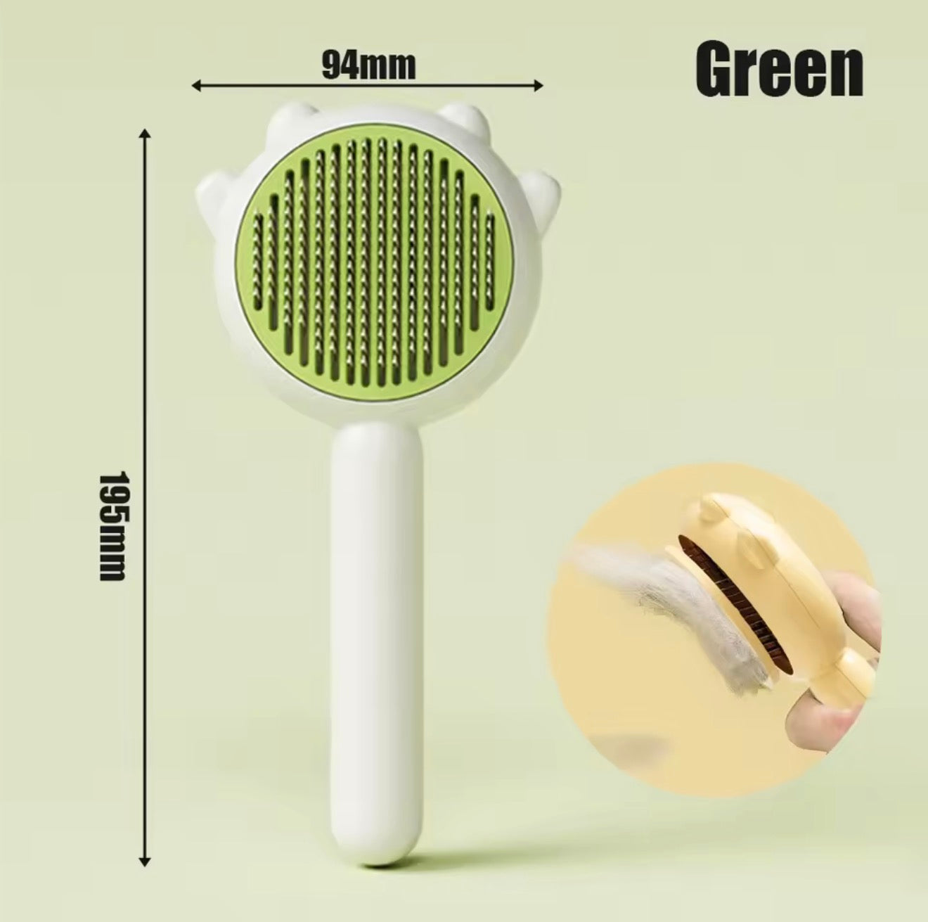 Self-Cleaning Pet Brush | Cats & Dogs